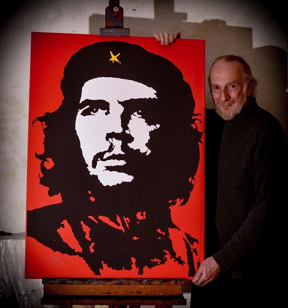 Che Guevara Canvas print. Viva Che 1968. – Jim FitzPatrick