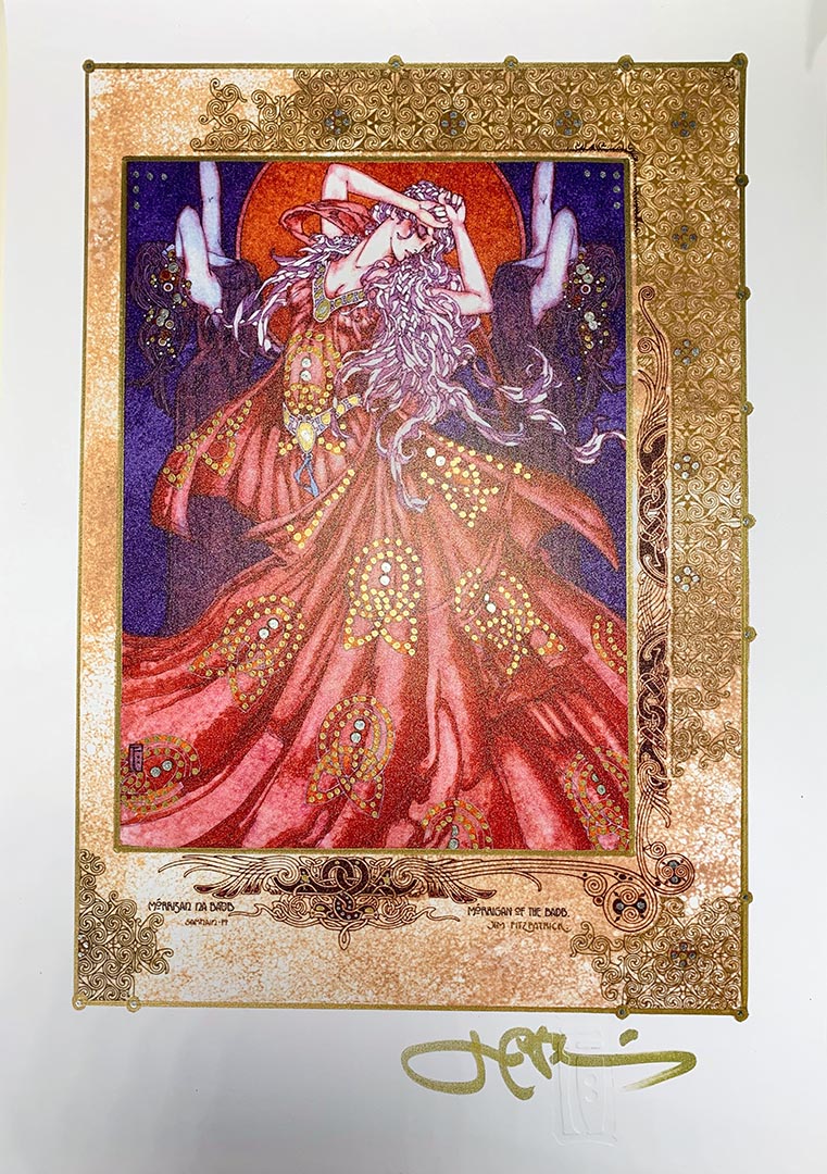 The Morrigan Hand-Enhanced Print – Jim FitzPatrick