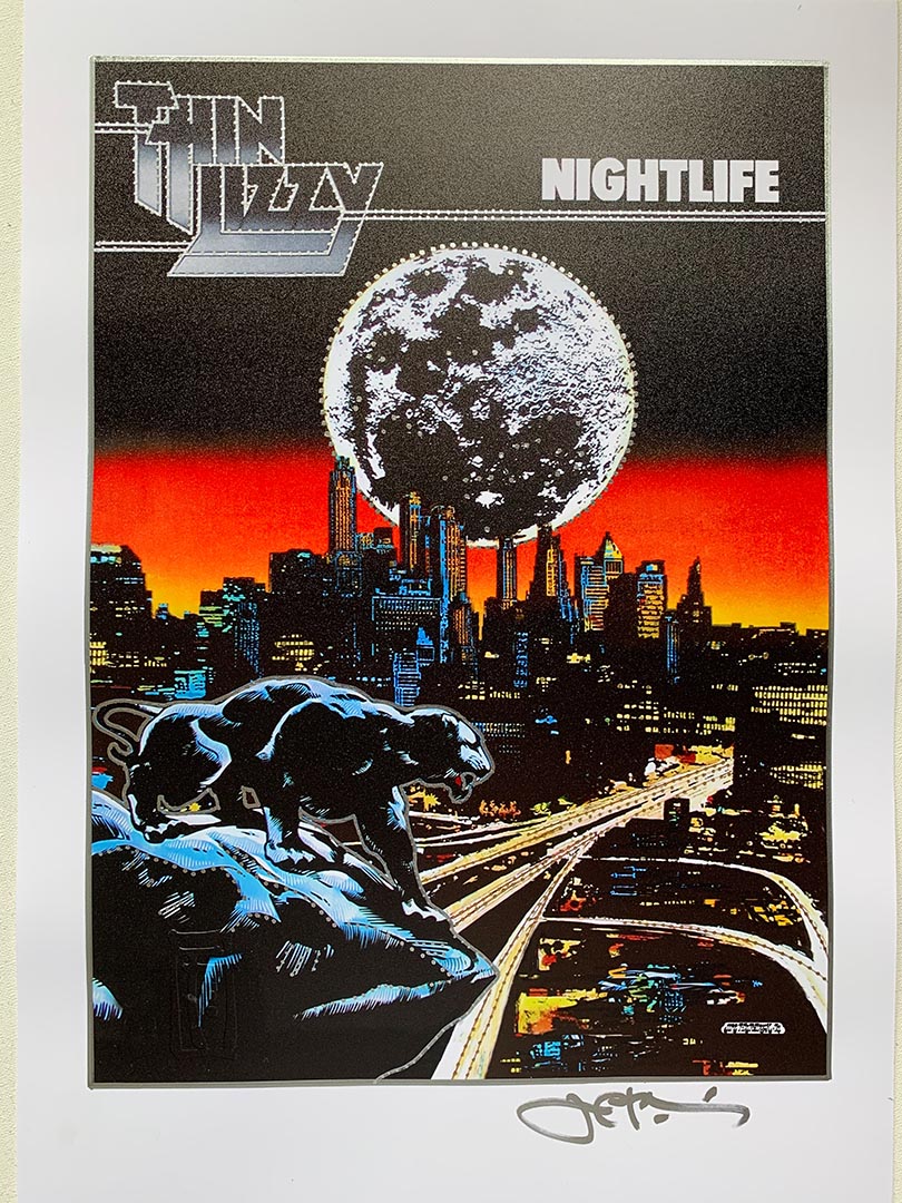 【ブライアン・ロバートソンのサイン入】Thin Lizzy/Nightlife Night Life - YouTube