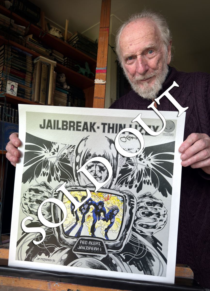 Jailbreak 50th Anniversary Print – Jim FitzPatrick
